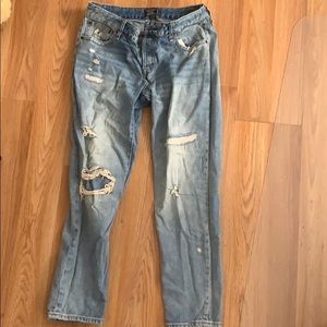 Abercrombie ames low rise slim boyfriend 27/4R